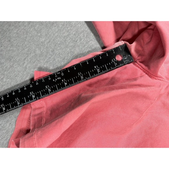 Chino by Anthropologie Shorts Women's 29 Coral‎ Faded Relaxed - Picture 8 of 9